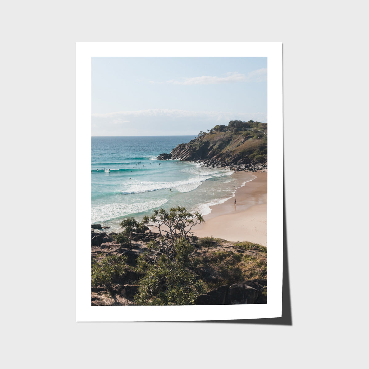 Cabarita Headland Drift - Fine Art Print - Fine Art Paper - Unframed Print - Portrait