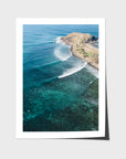 Crescent Head  Swell Lines iii - Art Print - Fine Art Paper - Unframed Print - Portrait