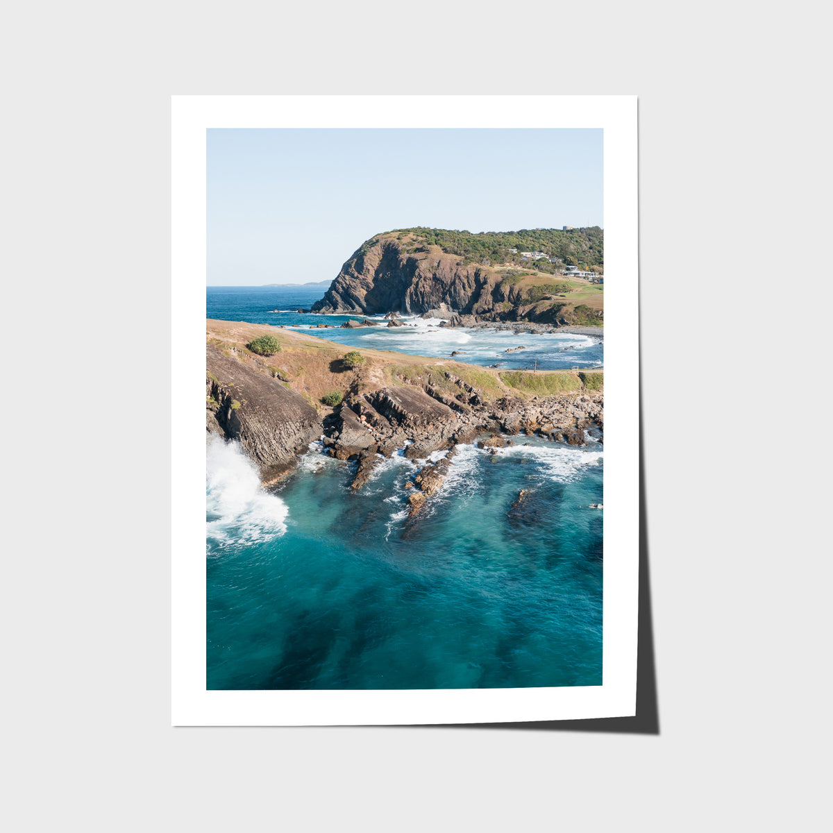 Crescent Head Point - Art Print - Fine Art Paper - Unframed Print - Portrait