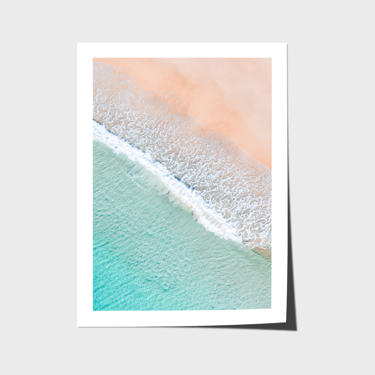 Tidal Tones ii - Gold Coast - Art Print - Fine Art Paper - Unframed Print - Portrait