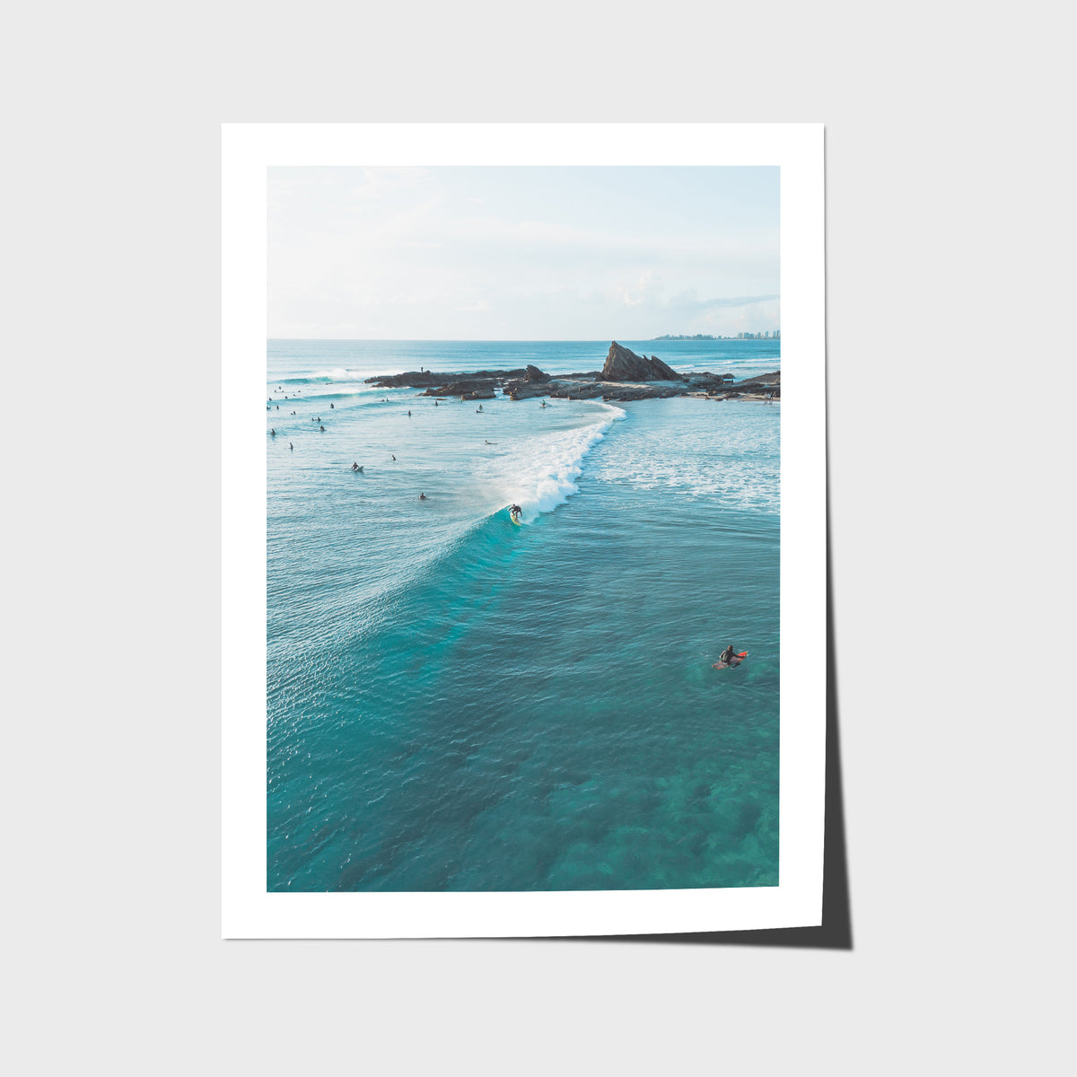 Currumbin Alley Waves - Gold Coast - Art Print - Fine Art Paper - Unframed Print - Portrait