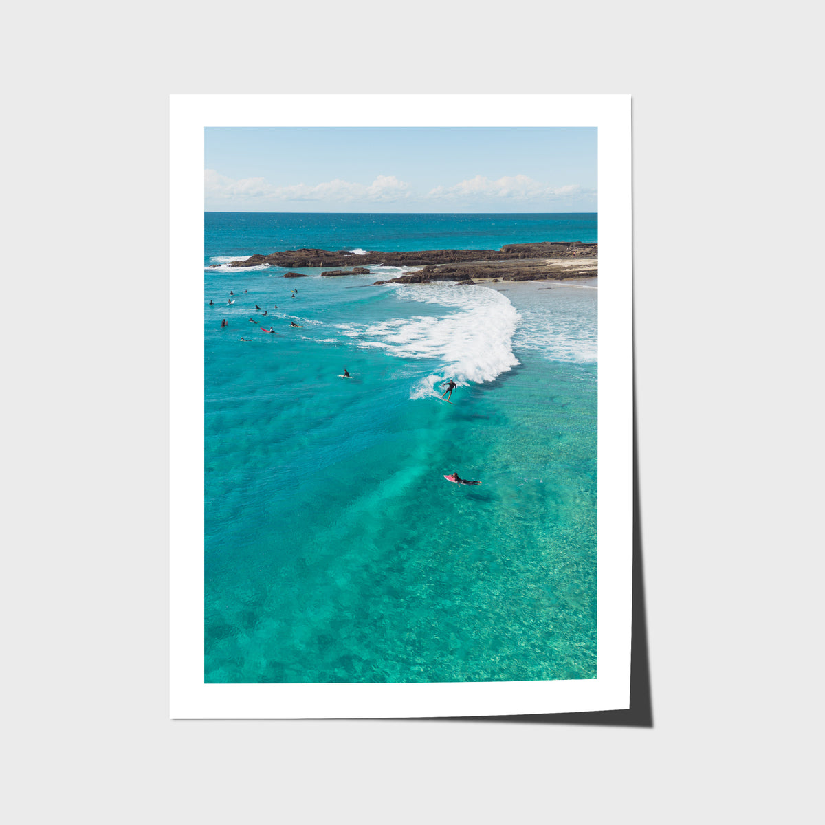 Snapper Fun Days - Gold Coast - Art Print - Fine Art Paper - Unframed Print - Portrait
