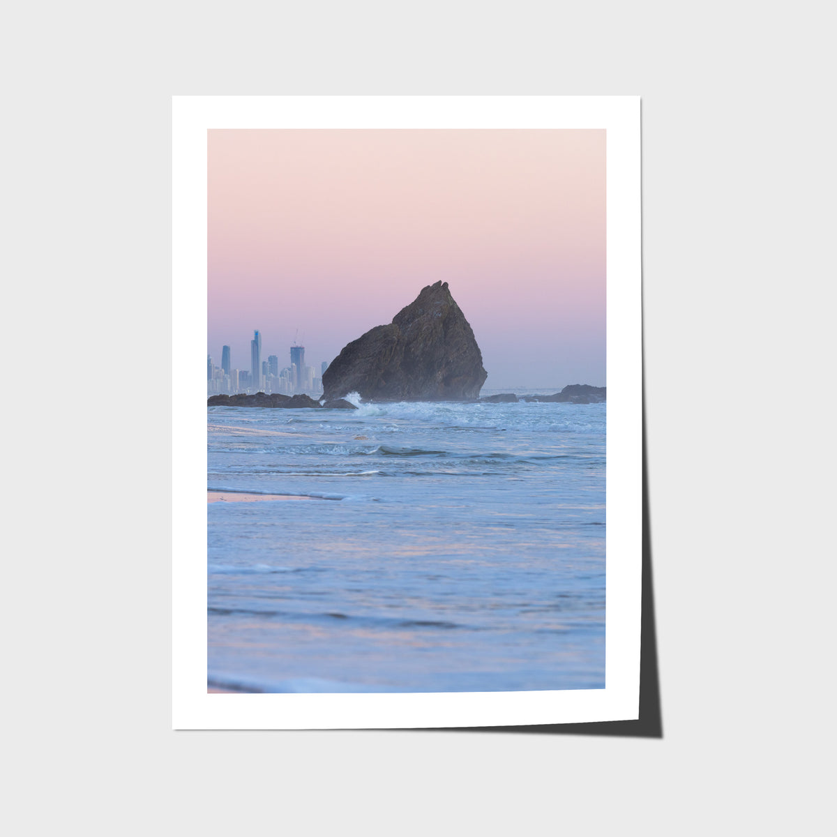 Currumbin Alley Sunset - Gold Coast - Art Print - Fine Art Paper - Unframed Print - Portrait