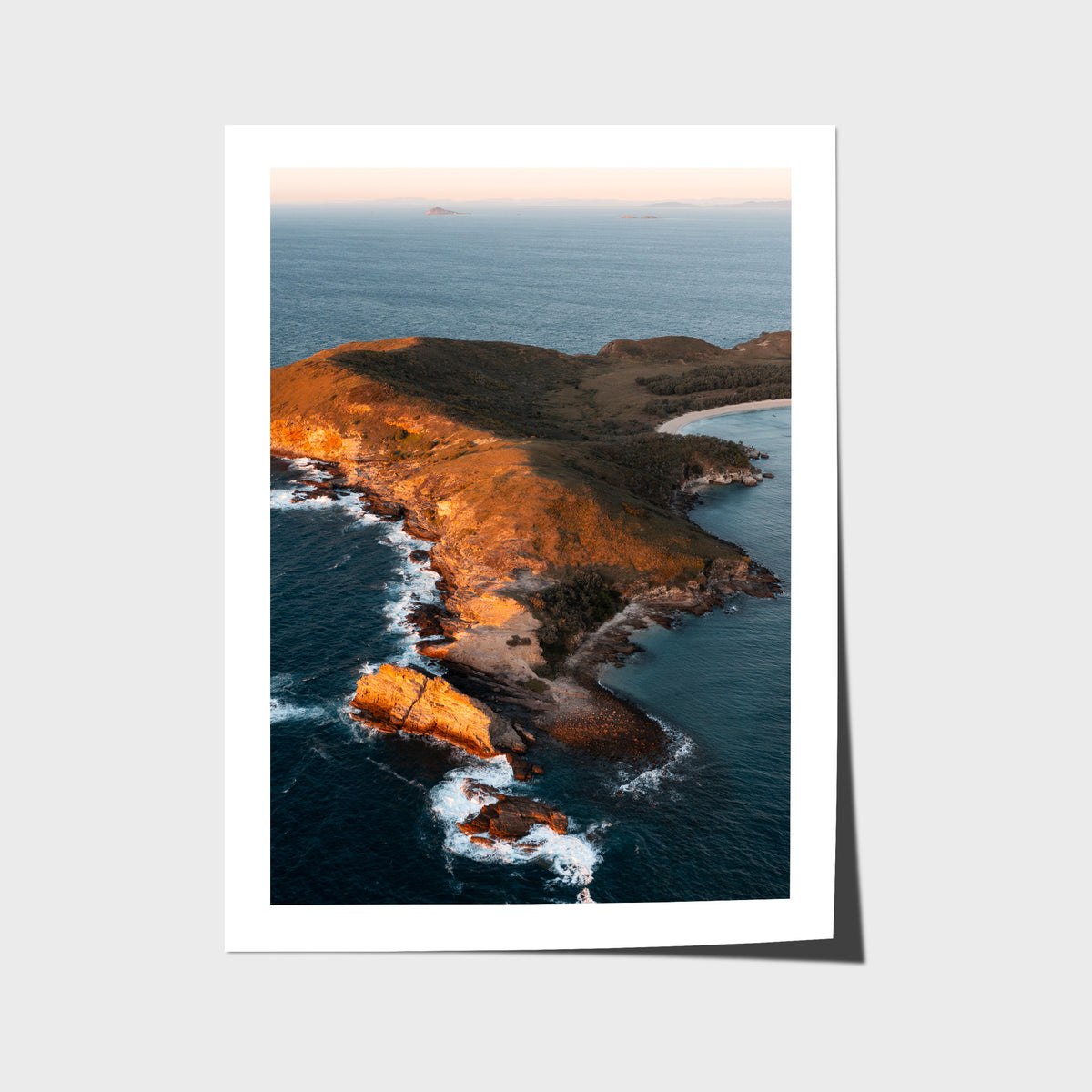 Humpy Island - Keppel Islands - Art Print - Fine Art Paper - Unframed Print - Portrait