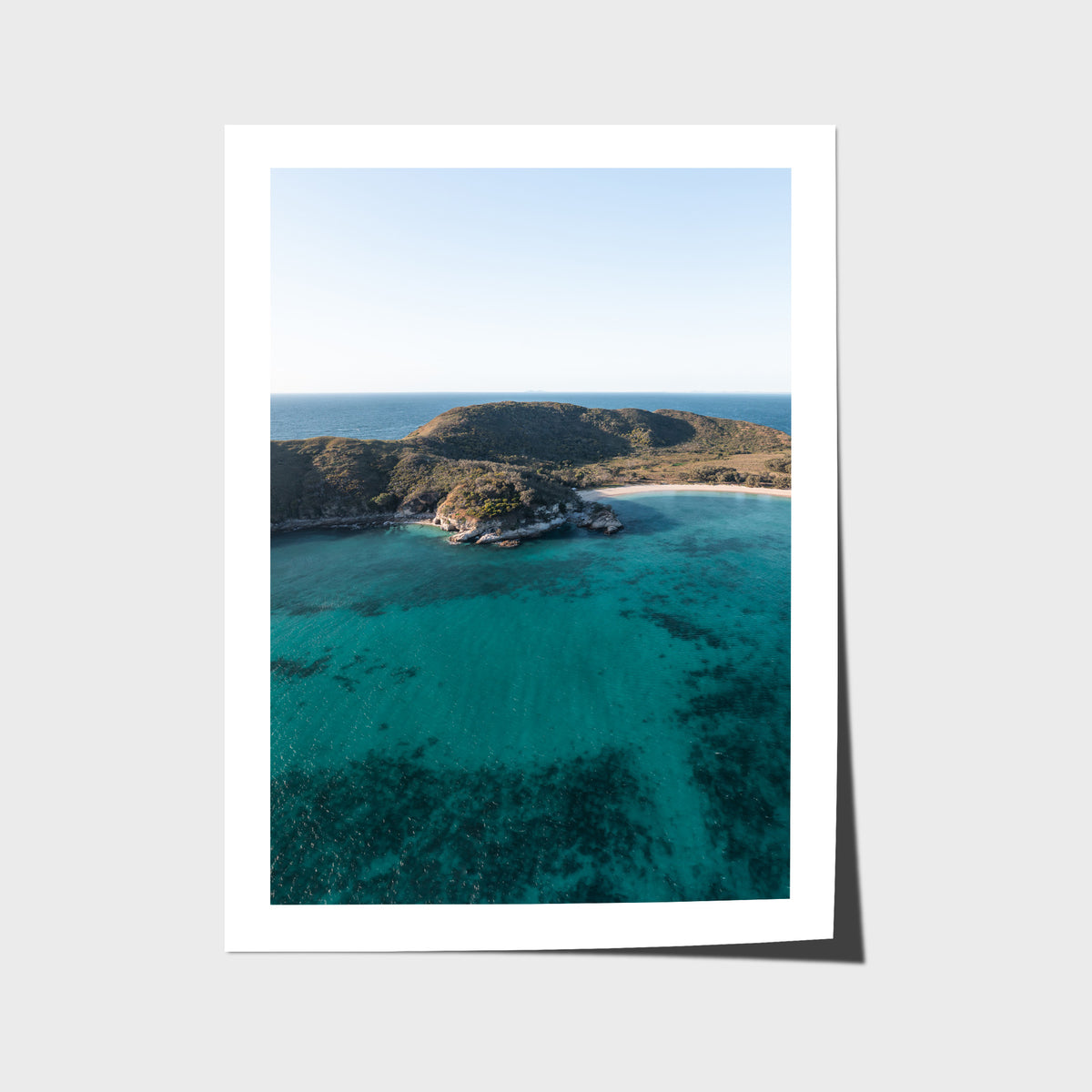 Emerald Bay - Keppel Islands - Art Print - Fine Art Paper - Unframed Print - Portrait