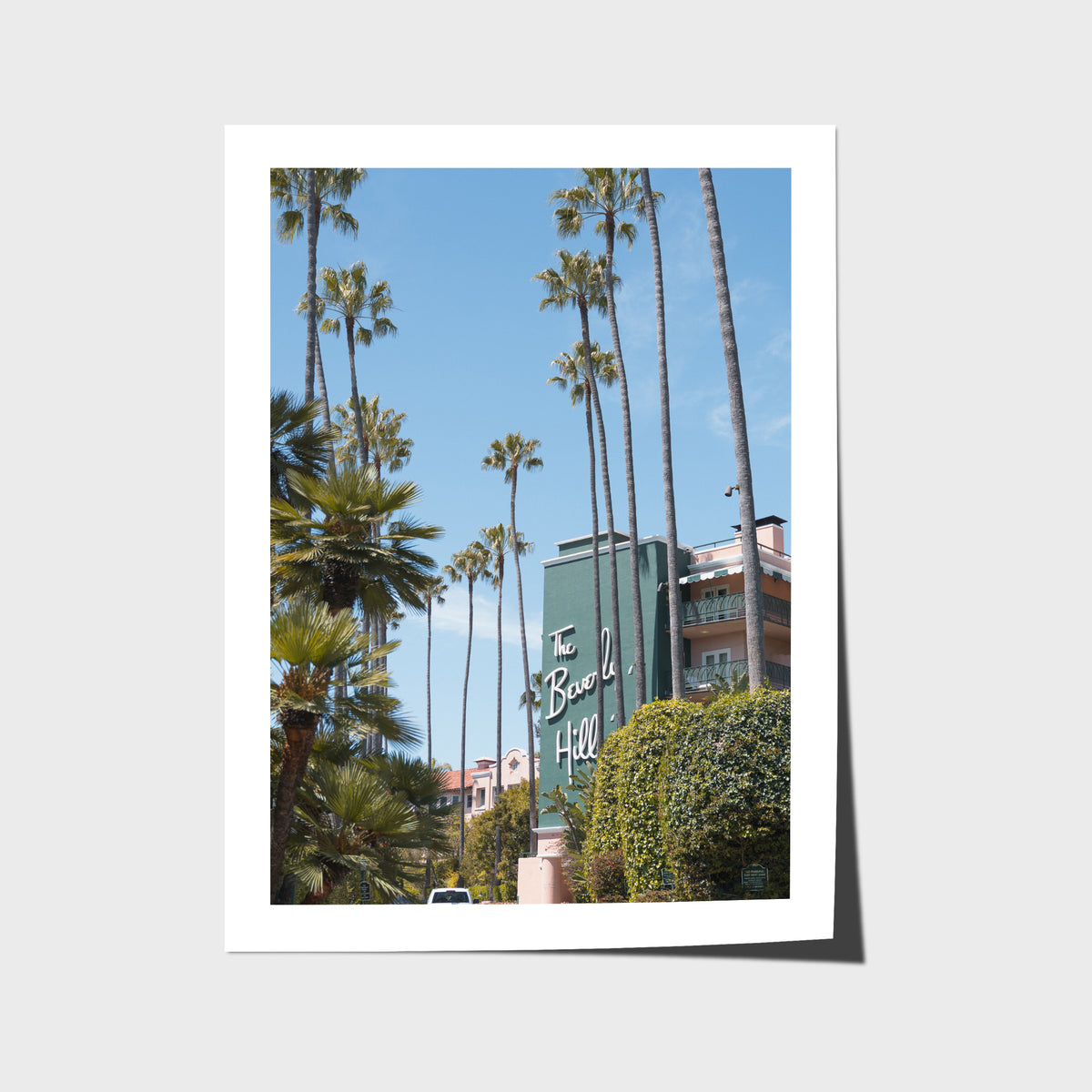 Beverly Hills Hotel - Art Print - Fine Art Paper - Unframed Print - Portrait