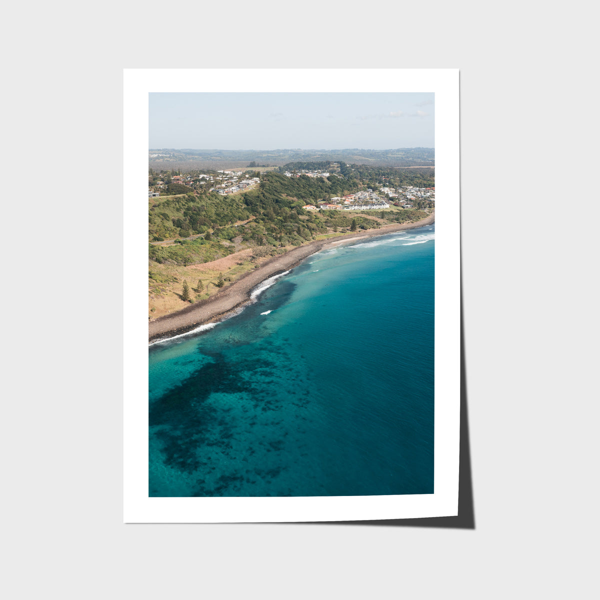 Lennox Coastal Curve - Fine Art Print - Fine Art Paper - Unframed Print - Portrait