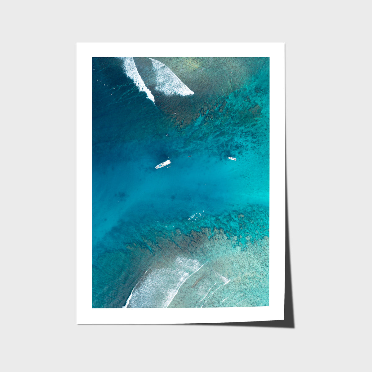 Hollow Trees Channel - Mentawai - Art Print - Fine Art Paper - Unframed Print - Portrait