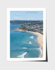 Newcastle Curve - Merewether - Fine Art Print - Fine Art Paper - Unframed Print - Portrait