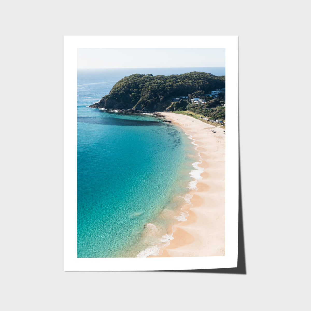 Boat Beach - Seal Rocks - Art Print - Fine Art Paper - Unframed Print - Portrait