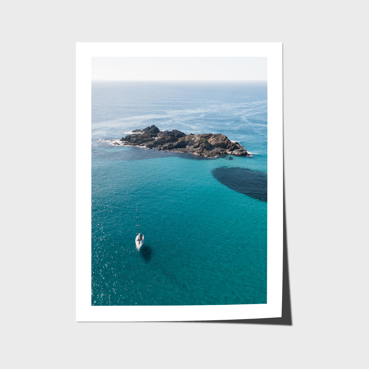 Yacht Days - Seal Rocks - Art Print - Fine Art Paper - Unframed Print - Portrait