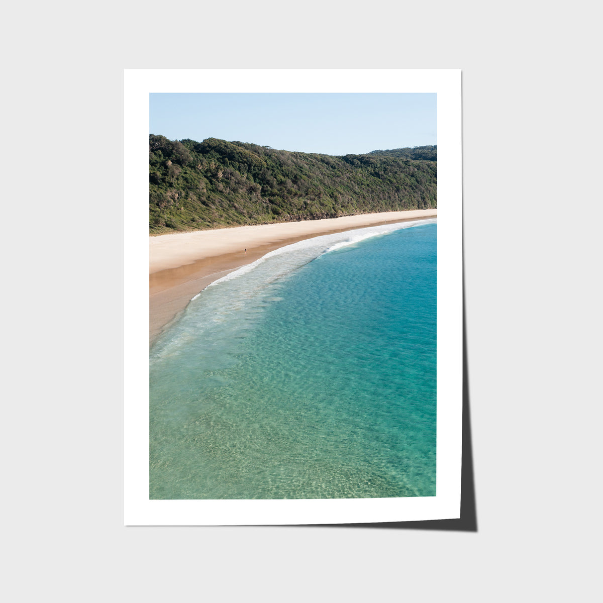 Number One Beach iii - Seal Rocks - Art Print - Fine Art Paper - Unframed Print - Portrait