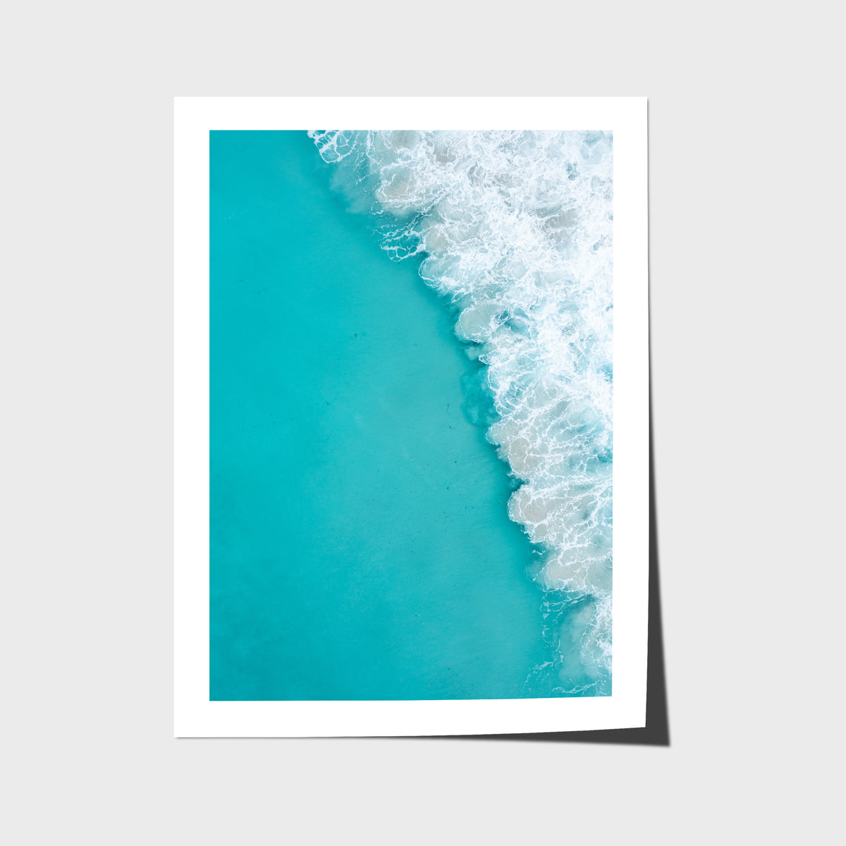 West Beach White Wash - Esperance - Art Print - Fine Art Paper - Unframed Print - Portrait
