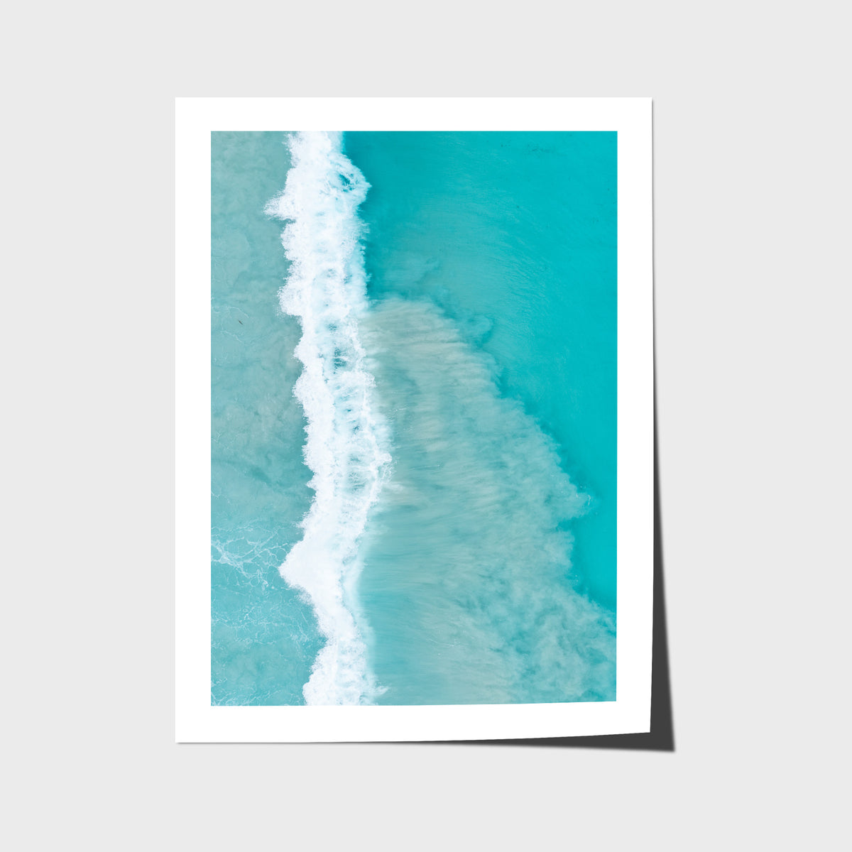West Beach White Wash iii - Esperance - Art Print - Fine Art Paper - Unframed Print - Portrait