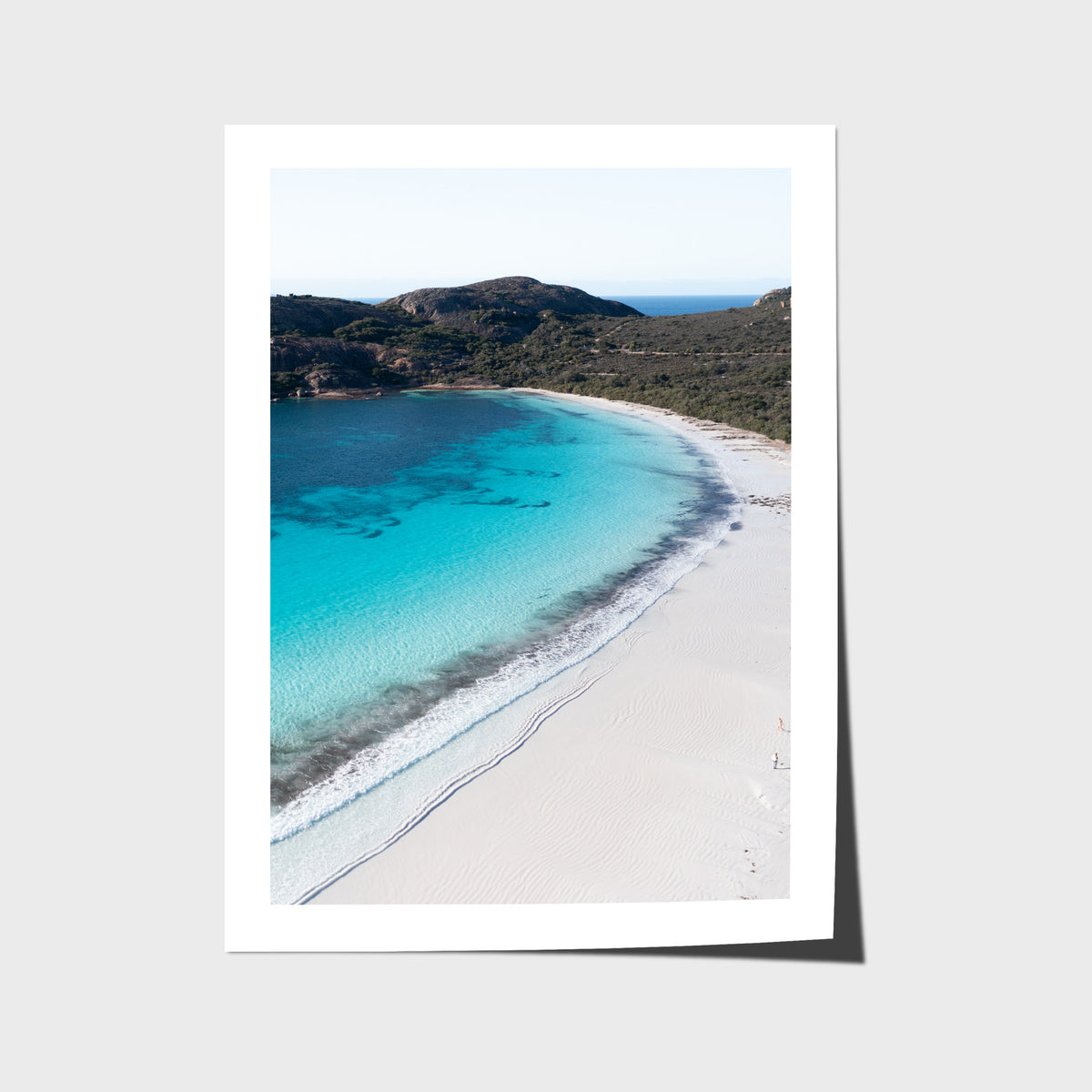 Lucky Bay ii - Esperance - Art Print - Fine Art Paper - Unframed Print - Portrait