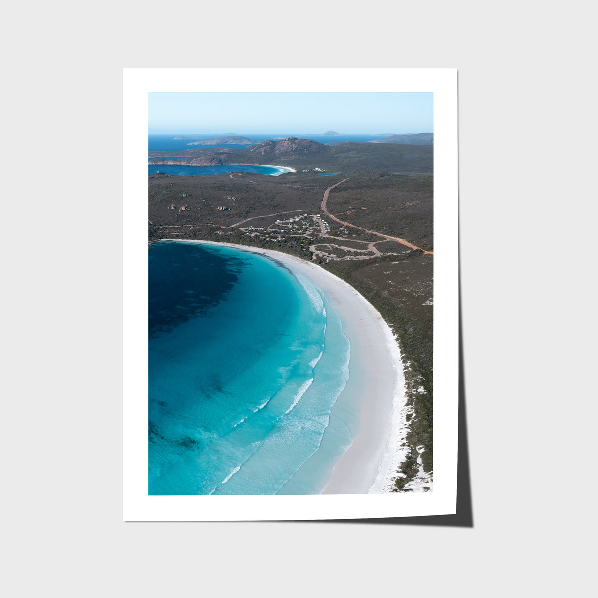 Lucky Bay - Esperance - Art Print - Fine Art Paper - Unframed Print - Portrait