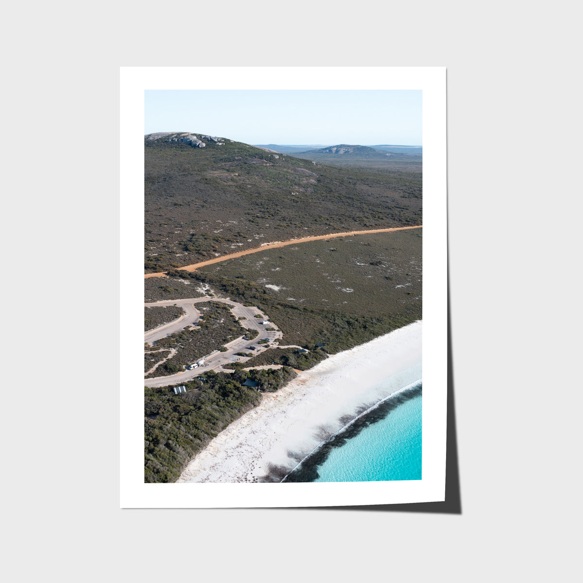 Lucky Bay Campground - Esperance - Art Print - Fine Art Paper - Unframed Print - Portrait