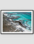Salmon Bay Curves - Art Print - Traditional Frame - Black - Landscape
