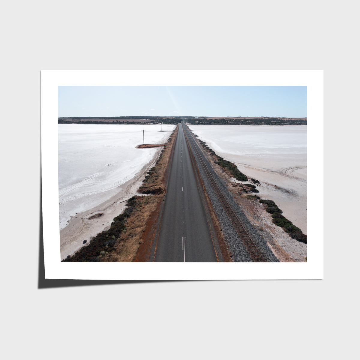 Salt Lake Road Desolation - Art Print - Fine Art Paper - Unframed Print - Landscape
