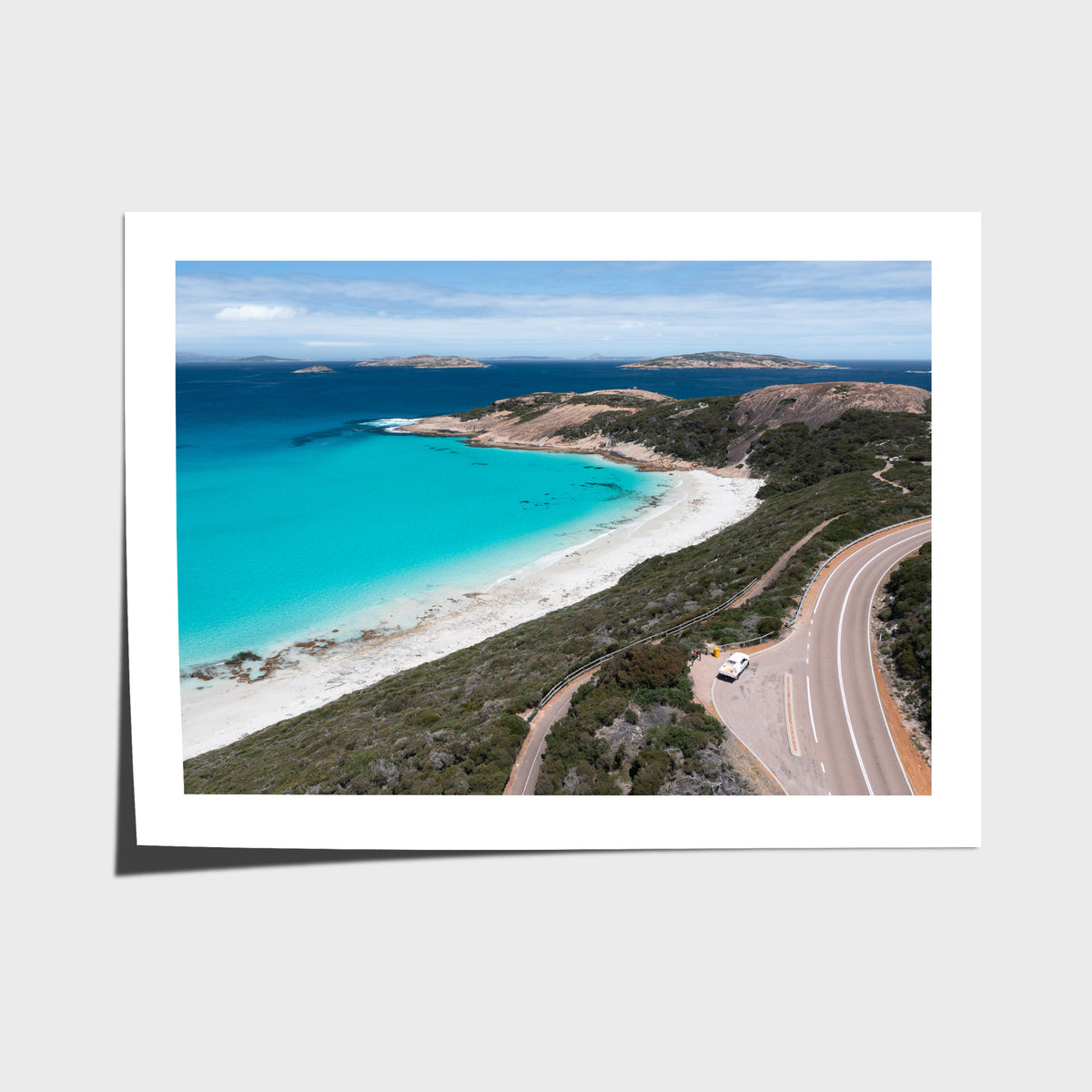 Twilight Beach Road - Esperance - Art Print - Fine Art Paper - Unframed Print - Landscape