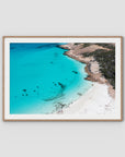 Blue Haven Blues - Esperance - Art Print - Traditional Frame - Raw Oak - Landscape