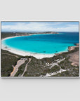 Blue Haven Lookout - Esperance - Art Print - Float Frame Canvas - White - Landscape