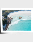 Twilight Beach Top Down ii - Esperance - Art Print - Fine Art Paper - Unframed Print - Landscape