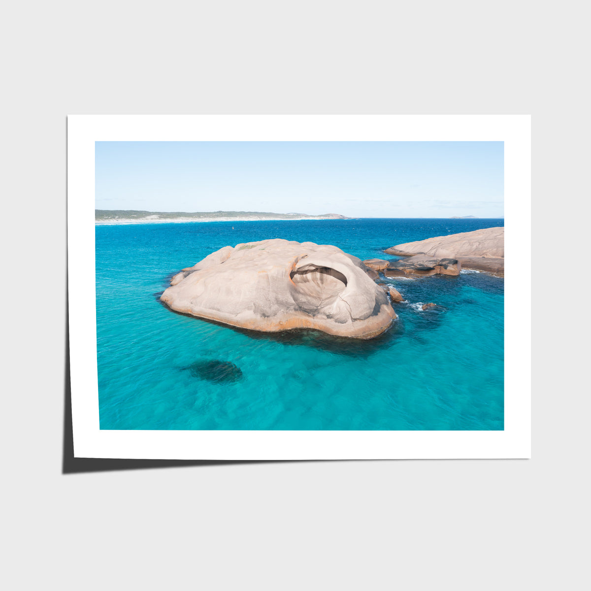 Twilight Beach Hole in the Rock - Esperance - Art Print - Fine Art Paper - Unframed Print - Landscape