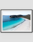 Lucky Bay ii - Esperance - Art Print - Traditional Frame - Black - Landscape