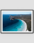 Lucky Bay - Esperance - Art Print - Traditional Frame - Black - Landscape