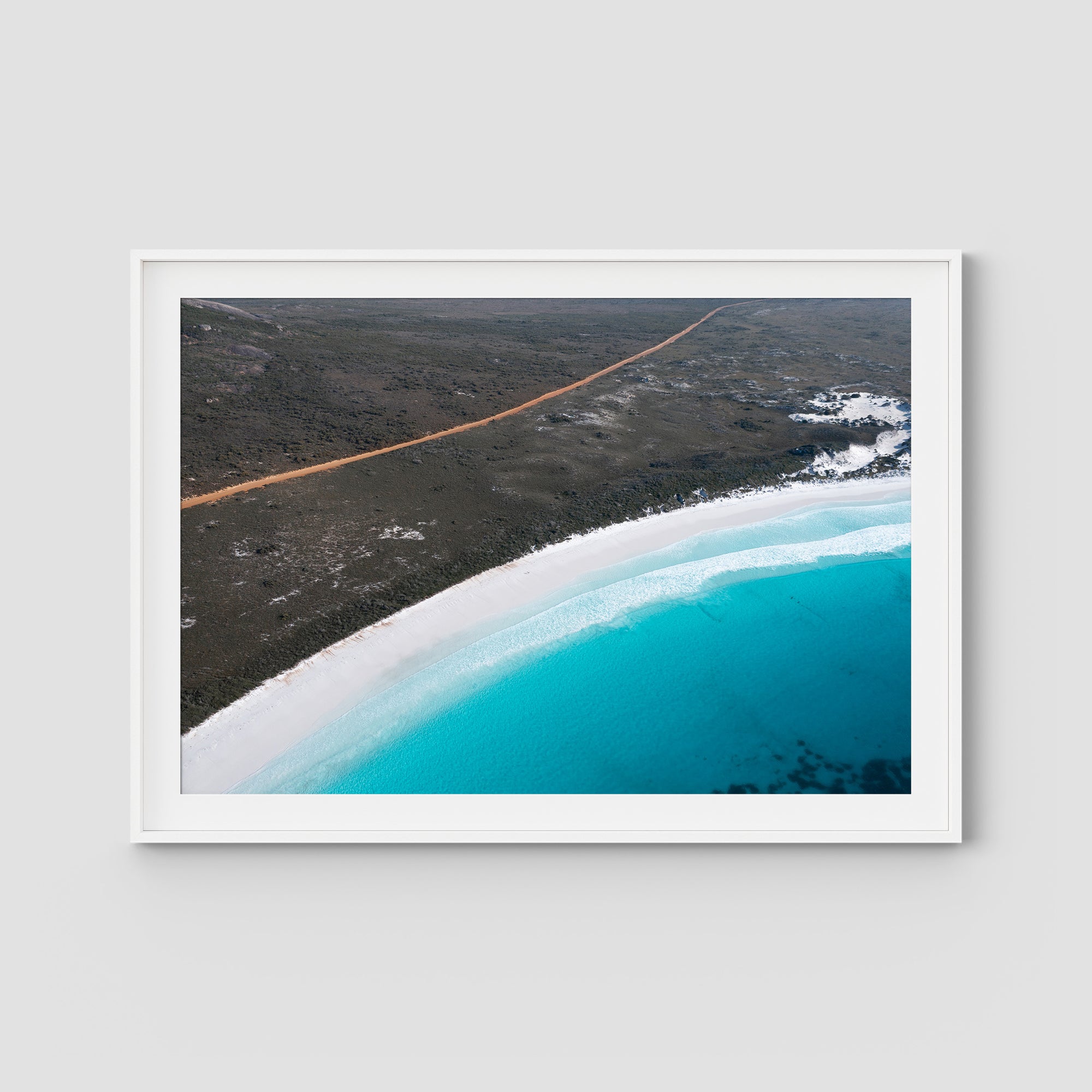 Blue Water & Red Dirt - Esperance - Art Print Tidaltones