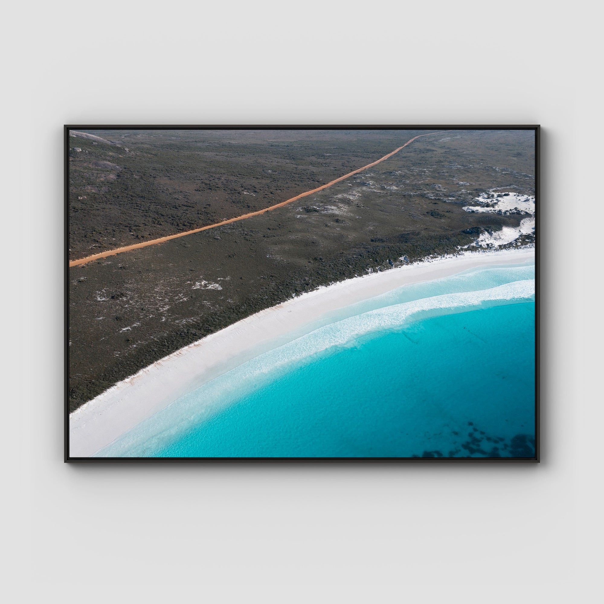 Blue Water &amp; Red Dirt - Esperance - Art Print Tidaltones