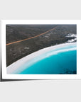 Blue Water & Red Dirt - Esperance - Art Print - Fine Art Paper - Unframed Print - Landscape