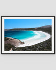 Hellfire Bay - Esperance - Art Print - Traditional Frame - Black - Landscape