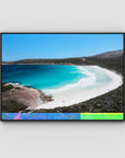 Hellfire Bay - Esperance - Art Print - Float Frame Canvas - Black - Landscape