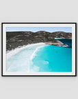 Hellfire Bay ii - Esperance - Art Print - Traditional Frame - Black - Landscape