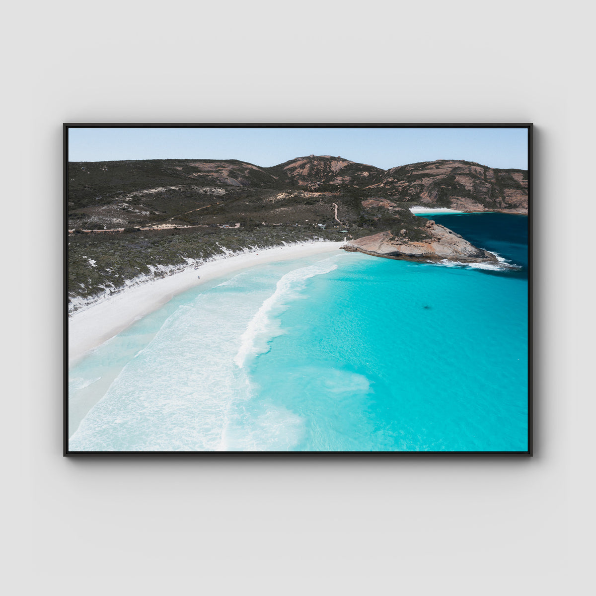 Hellfire Bay ii - Esperance - Art Print - Float Frame Canvas - Black - Landscape