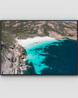 Little Hellfire Bay - Esperance - Art Print - Float Frame Canvas - Black - Landscape