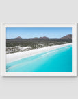 Le Grand Beach ii - Esperance - Art Print - Traditional Frame - White - Landscape