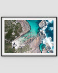 Elephant Rocks Denmark - Art Print - Traditional Frame - Black - Landscape
