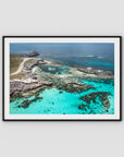 Little Salmon Bay High - Art Print - Traditional Frame - Black - Landscape