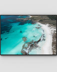 Salmon Bay iii - Art Print - Float Frame Canvas - Black - Landscape