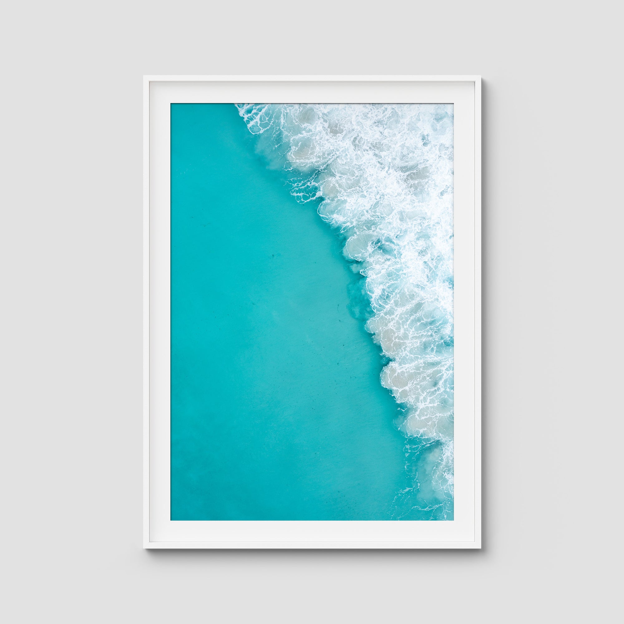 West Beach White Wash - Esperance - Art Print Tidaltones