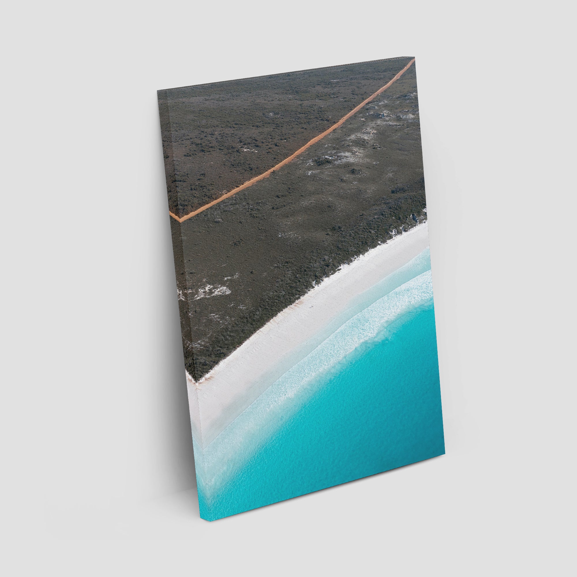 Blue Water &amp; Red Dirt - Esperance - Art Print Tidaltones