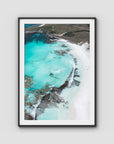 Salmon Bay iii - Art Print - Traditional Frame - Black - Portrait