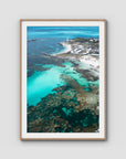 The Basin - Art Print - Traditional Frame - Raw Oak - Portrait