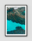 The Basin ii - Art Print - Traditional Frame - Black - Portrait