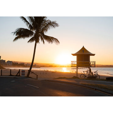 Rainbow Bay Sunset - Coolangatta - Gold Coast - Art Print