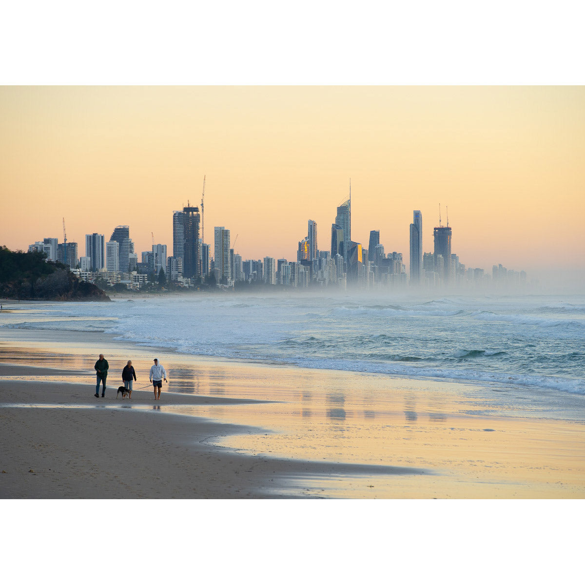 Burleigh Arvo Walks - Gold Coast - Art Print