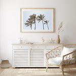 Palms in the Wind - Art Print